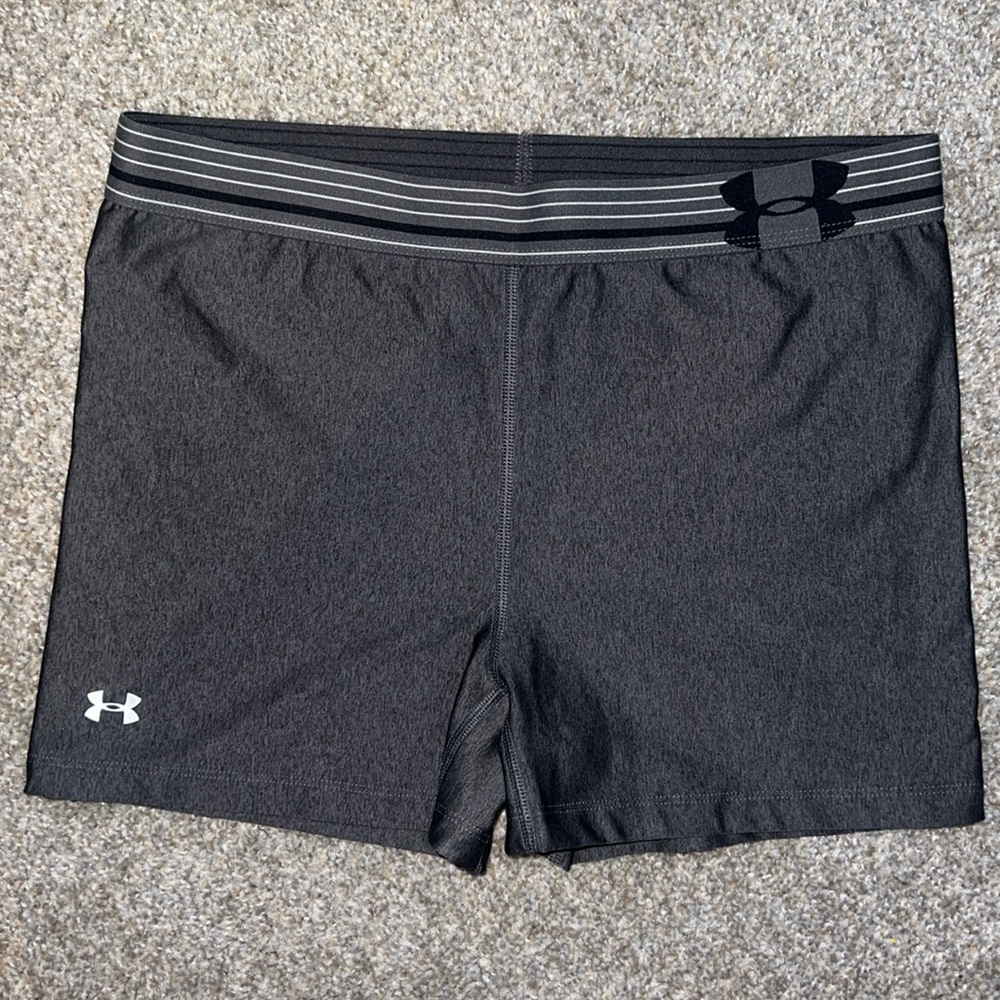 UA Heat Gear Spandex Shorts